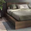 Lit plateforme avec tête de lit Zen OMEGA - Assemblage facile, aucun sommier requis-683407690-703770919