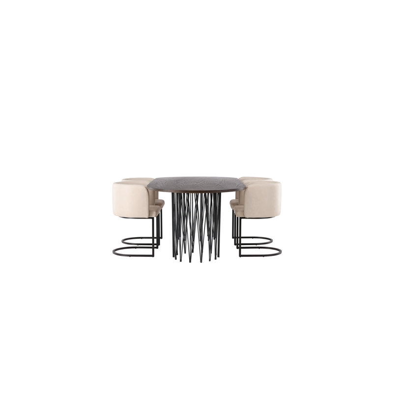 Dalten 4 - Person Dining Set