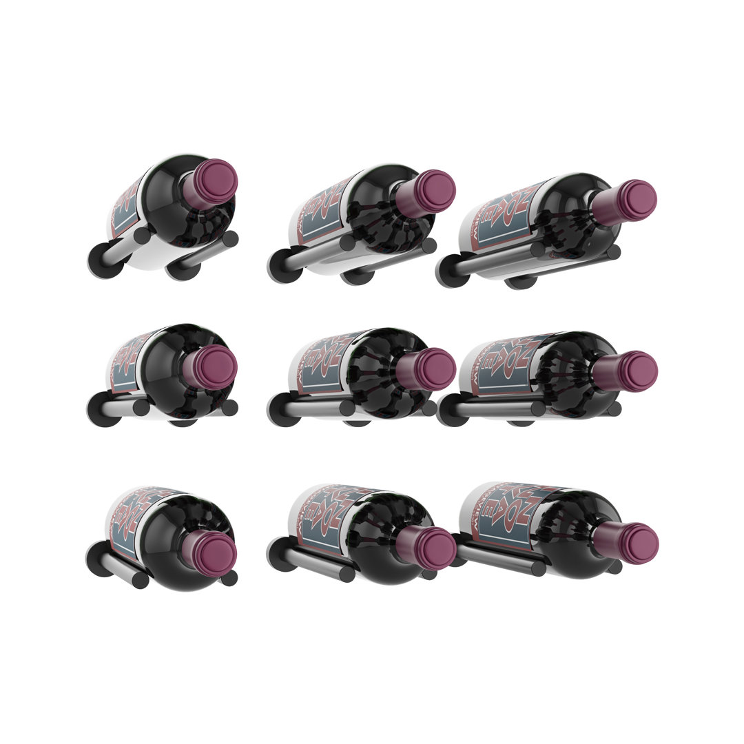 Islais Wall Mounted Wine Bottle Rack Rebrilliant 