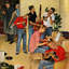 Jam Session 1 Piece Wrapped Canvas Painting-694998681