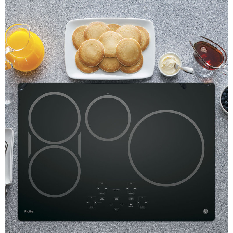Range 30" Electric Cooktop with 4 Elements, Black