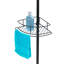 Dolcedo Tension Pole Stainless Steel Shower Caddy