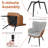 Bakhyt 25" Wide Upholstered Curved Back Armchair-985598955-949443244