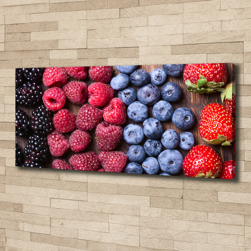 Forest Fruits - Wrapped Canvas Print