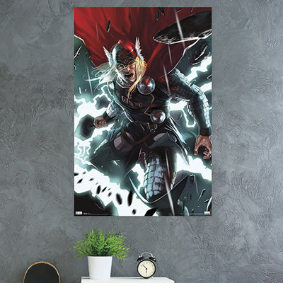 Impression sur papier thor-comic