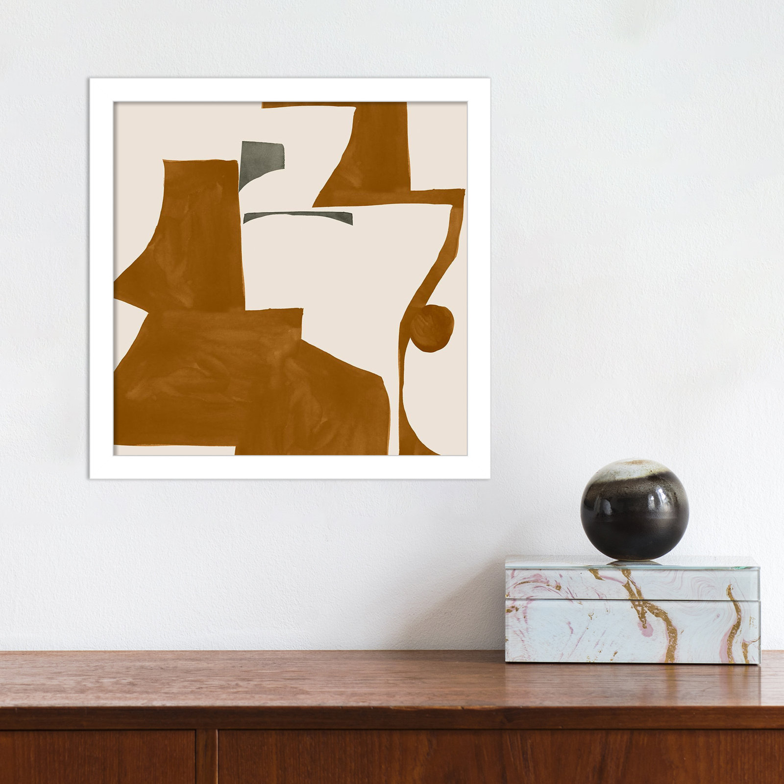 Forecast by Sozi, 13" H x 13" W x 1" D, White
