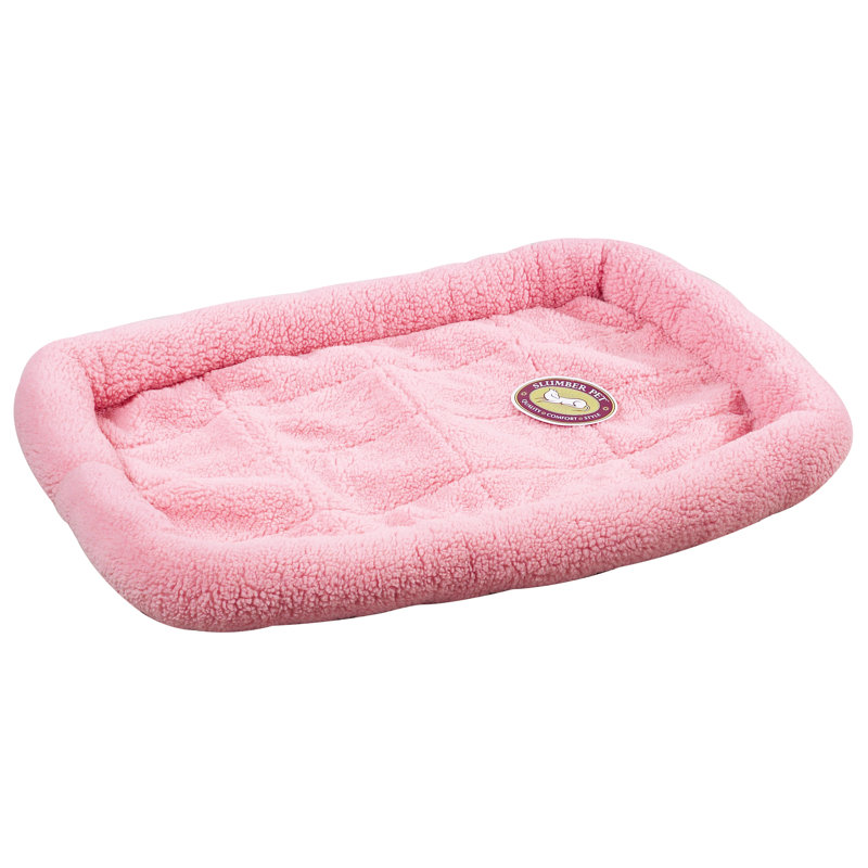 Tapis pour chien Roudebush, Petit (l 23,75 po x P 16,75 po), Rose bonbon