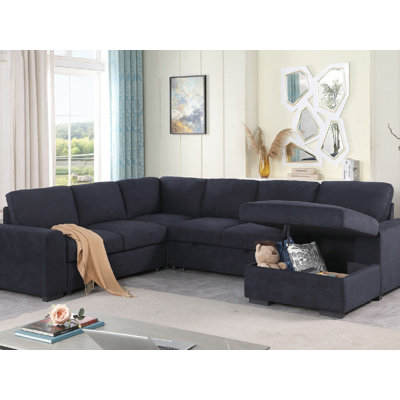 Ilyjah Upholstered L-Shaped Sectional Right Hand Facing