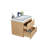 Hridhaan 23.5'' Single Bathroom Vanity with Plastic Top-1334382763