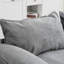 Gris en forme de U avec rangement et - 2 pour le salon, la chambre à coucher, le bureau et l'espace compact