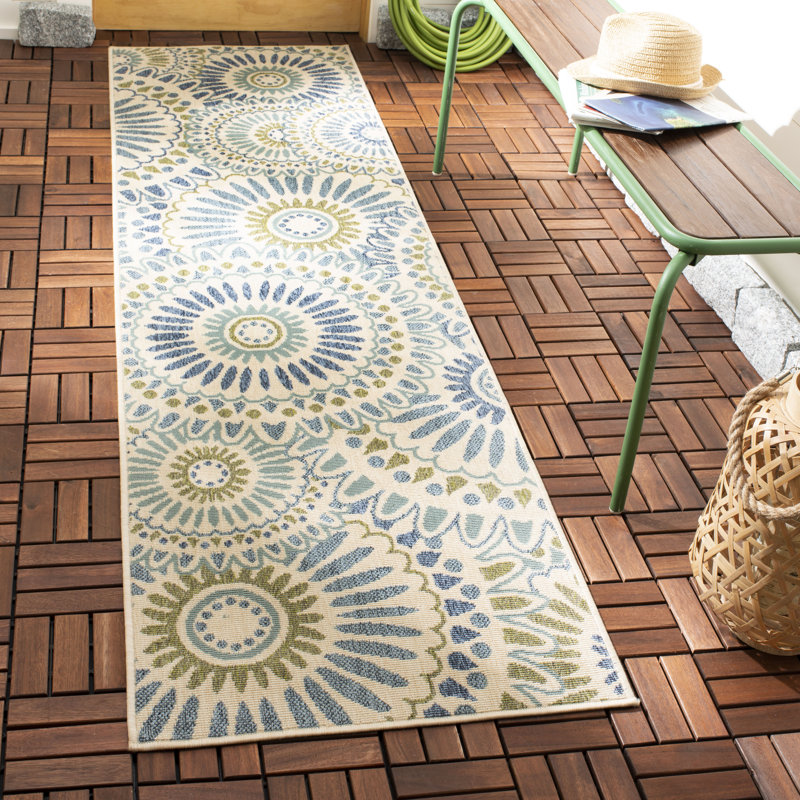 Tapis d'intérieur / extérieur Attah Performance, Tapis de couloir 2 pi 3 po x 8 pi