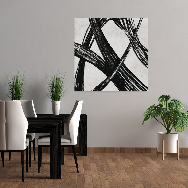 Art contemporain contemporain abstrait, H 36 po x l 36 po