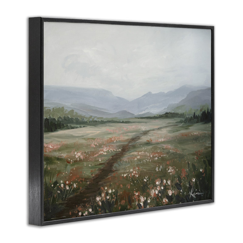 «Path Through Rolling Meadow», estampe numérique encadrée par Lindsay Kivi Fine Art, H 11 po x l 14 po