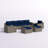 8 - Person Patio Conversation Set with Cushions-1213234844