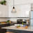 1 - Light Satin Black Single Pendant