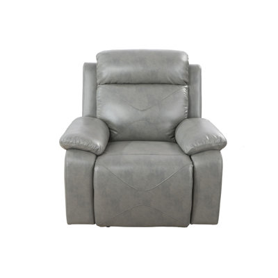 Evany 40.5"Faux Leather Recliner