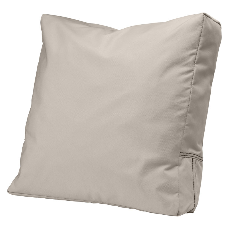 Ravenna Outdoor 4'' Back Cushion, 21" H x 20" W x 4" D, Mushroom
