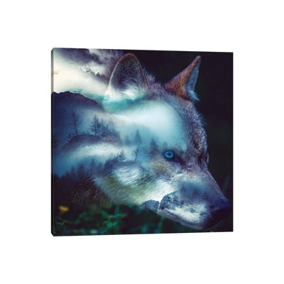«Forest Wolf» par Paul Haag - impression sur toile tendue