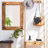 Forbell Wood Wall Mirror-2057163091-2057163093