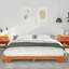 Floor Bed Frame Solid Pine Wood-1982777751-2028499446