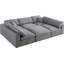 Modulaire réversible avec repose-pieds de 119 po de largeur Burrows-439726806