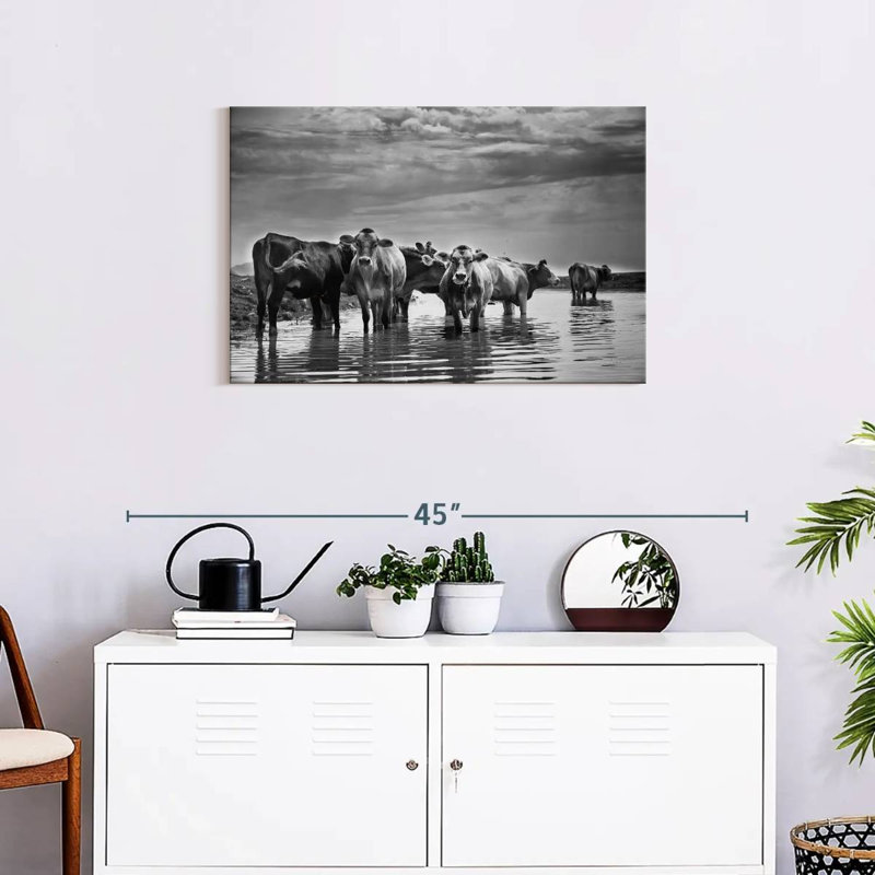 Brampt In The River, 20" H x 30" W