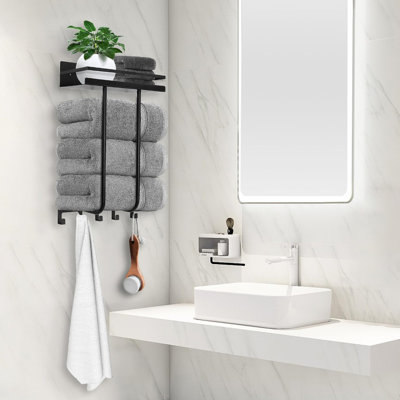 32 cm L Iron Towel Rack