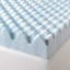 Surmatelas en mousse viscoélastique imprégnée de gel alvéolée Zinus-23156359-108737696