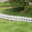 Clôture décorative de jardinage 6 pièces 12 pouces Gardenized