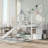 House Bunk Bed With Convertible Slide-879703601