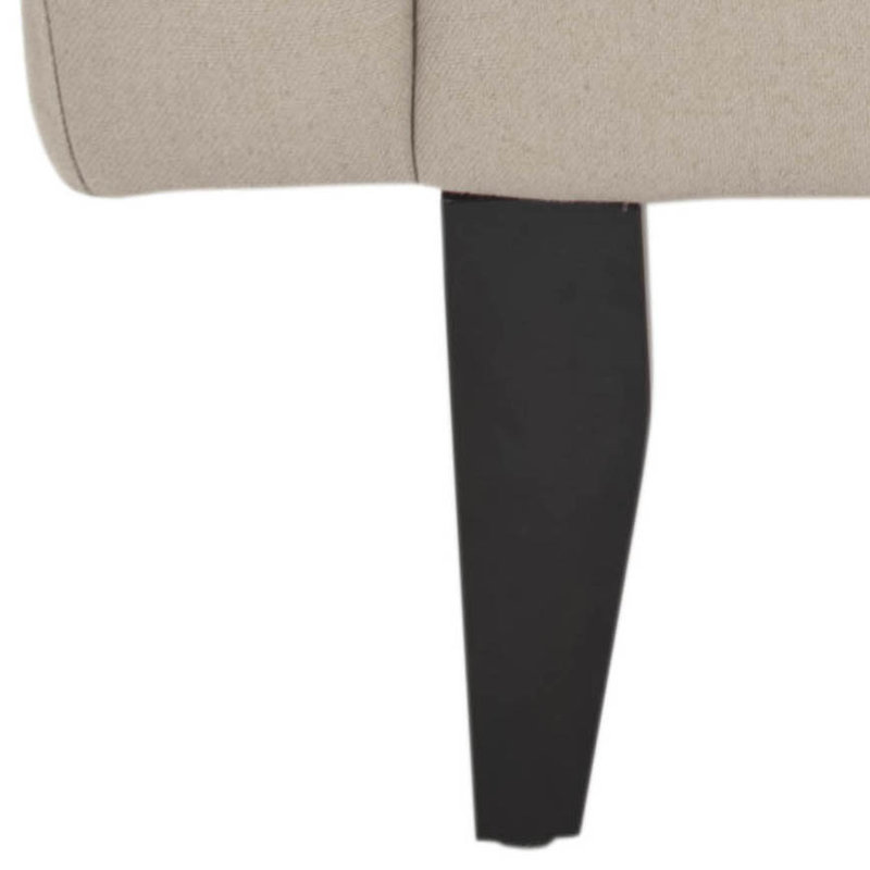 Upholstered Armchair, Taupe