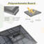 12 pi. L 10 pi. D Pavillon de jardin en aluminium