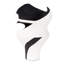 Vase blanc Witta - court