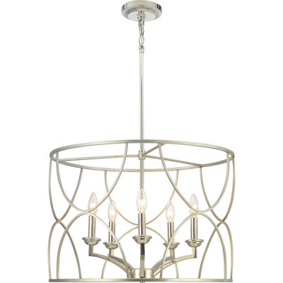 Lustre tambour 5 lumières Stafford