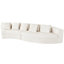 Canapé modulaire en mousse pure U_Style-1101717200