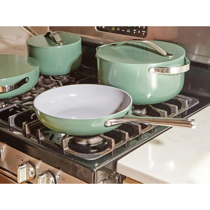 Caraway Nonstick Ceramic Fry Pan, 10.5", Sage