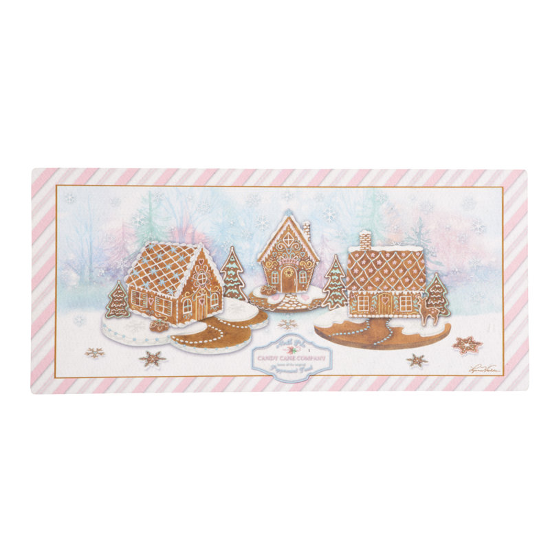 Tapis de table Season's Greeting Gingerbread Sassafras