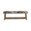 Banc de rangement rembourré Rego
