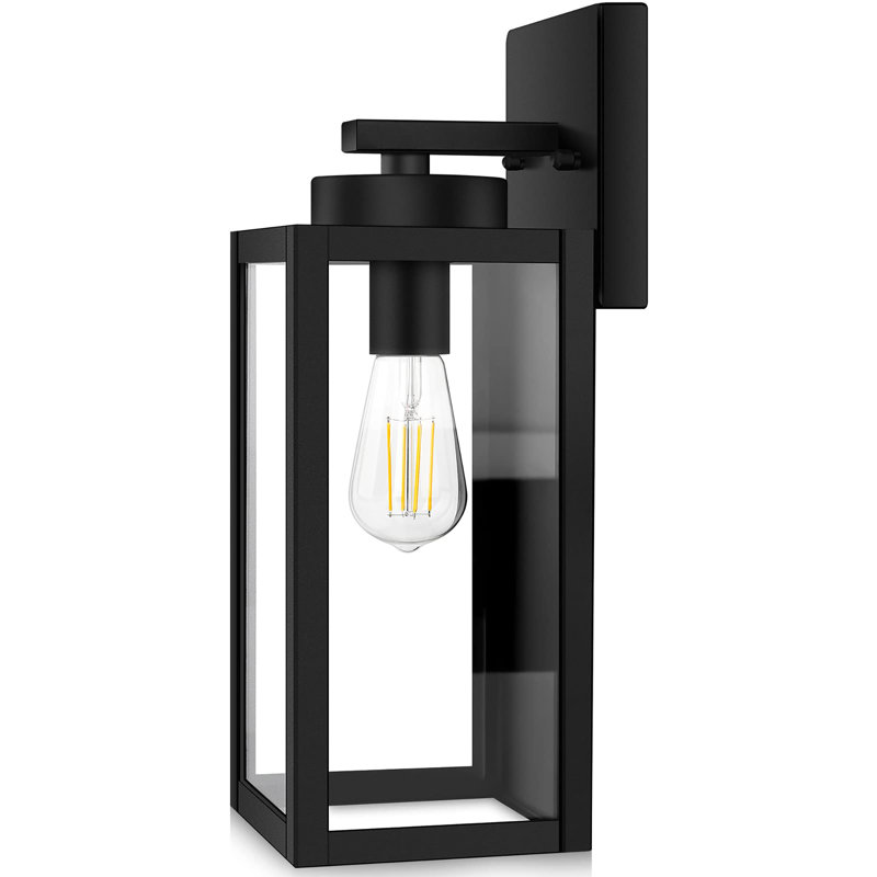 Luminaires muraux d'extérieur, Noir