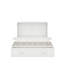 Grand lit escamotable mobile avec tiroir et petites tablettes