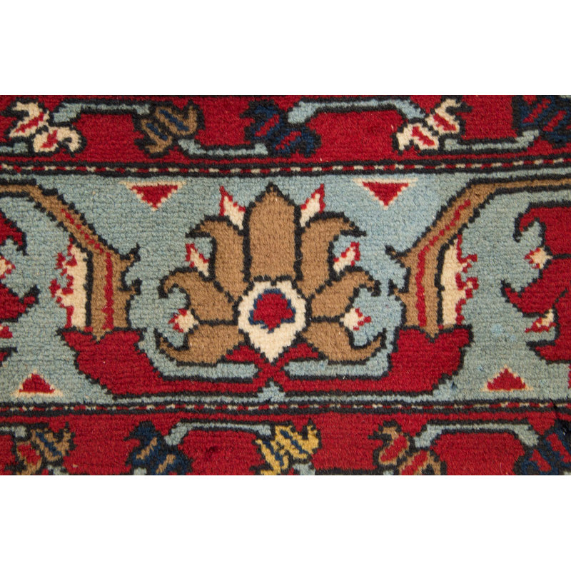 Geometric Wool Hand Woven 122cm X 190cm Area Rug