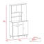 Armoire de cuisine, deux tablettes ouvertes, un tiroir, plusieurs armoires-52509006