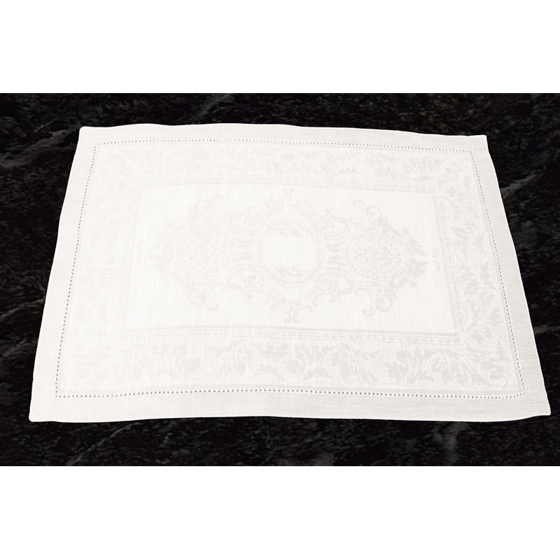 Ensemble de napperon 6 pièces French Home, Blanc