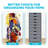 Hineefah 9 Drawer File Cabinet, Wooden office Drawer,  Storage File Cabinet, Large Filing Cabinet for Storage Organizing-66826655
