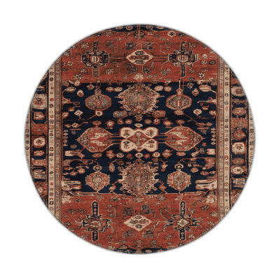 Tapis turc intérieur et extérieur brun