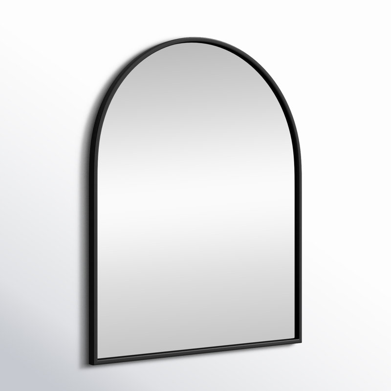Miroir mural Sabine, Noir, 30 po x 24 po