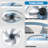 Ceiling Fans With Lights Dimmable LED Embedded Installation Of Thin Modern Ceiling Fans-859475822