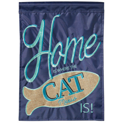 Erlis Double Sided 42'' H x 29'' W Polyester Animal Garden Flag