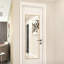 Heulyn Rectangle Metal Frame Over the Door Full Length Mirror-249467900-249467899