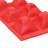 Thunder Group Inc. 6 Cup Non-Stick Silicone Mould with Lid